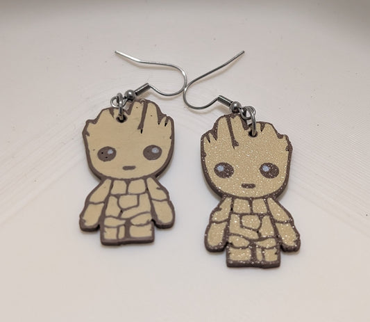 Boucles d'oreilles Groot