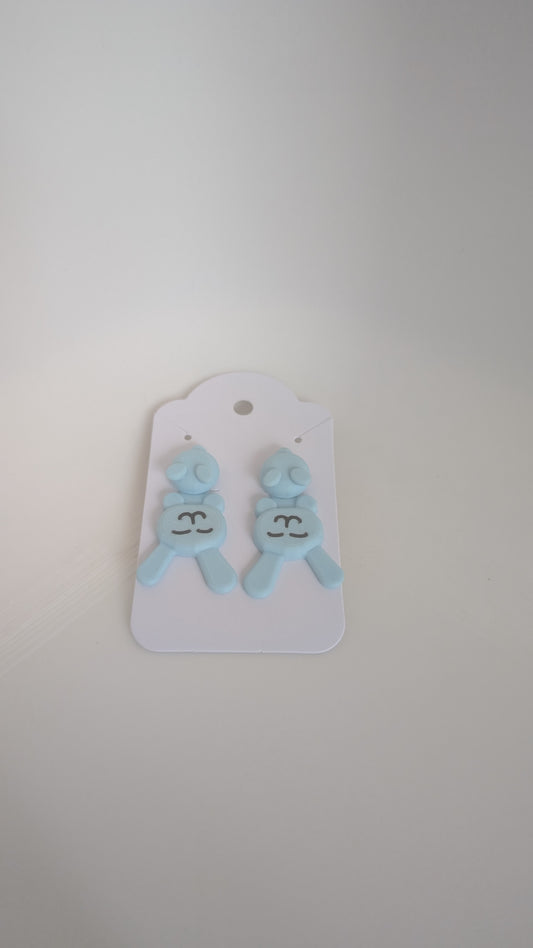 Boucles d'oreilles Lapins coquins